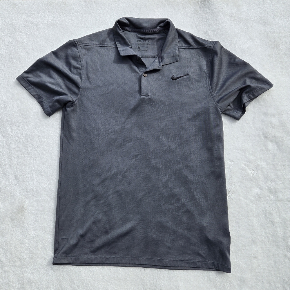 🏌‍♂️⛳️Nike Men's Charcoal Grey Polo Golf  Shirt